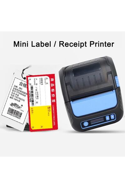 Milestone 80mm Bluetooth Termal Yazıcı Fiş Etiket Barkod Yazıcı