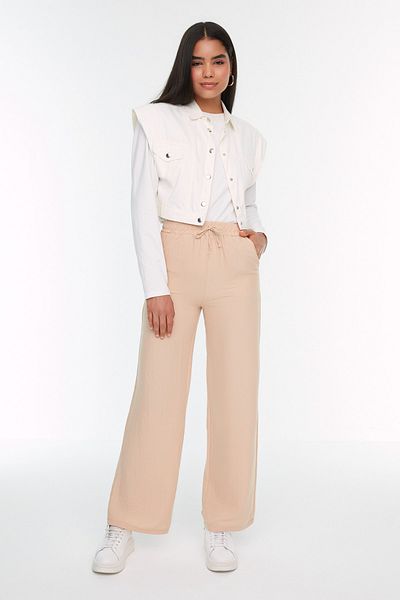 Trendyol Modest Hose - Beige - Relaxed