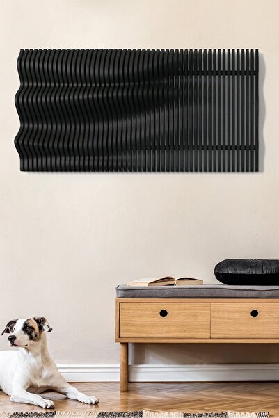 Sens Slıde Itself-siyah Ahşap Dekoratif Duvar Ürünü