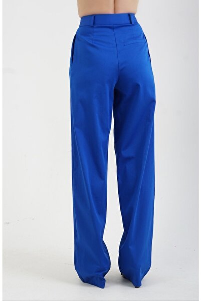 Zelish My Sister Pantaloni Palazzo Saks Blue