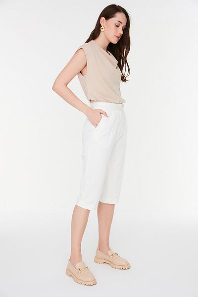 Machka Gelbe Strickbluse