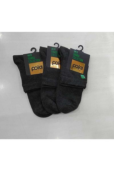 Pola Комплект от 3 мъжки чорапи до глезена