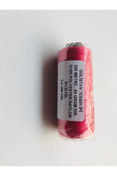 begün Makaralı, Kırmızı Tesbih Ipi...200 Metre , 80 Gramdır