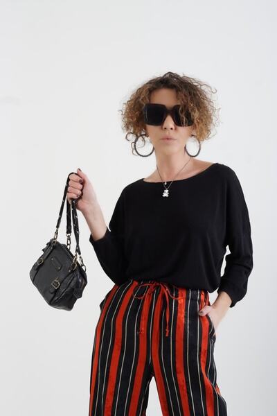 Zelish My Sister Πλεκτό πουλόβερ με μανίκια τριών τετάρτων