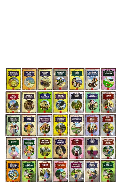 GÖNÜL YAYINCILIK Dünya Çocuk Klasikleri Mükemmel Bir Set 7-12 Yaşa Uygun Gönü...