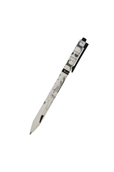 Bruno Visconti art Click" Ballpoint Pen 0.5mm-black White