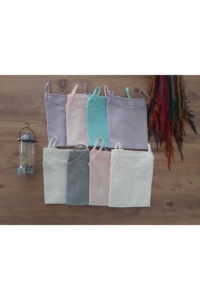 ParisTrend Children's Summer Cotton 8-Piece Undershirt