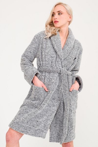 Miespiga Γυναικεία φλις τουαλέτα με γιακά Welsoft Shawl