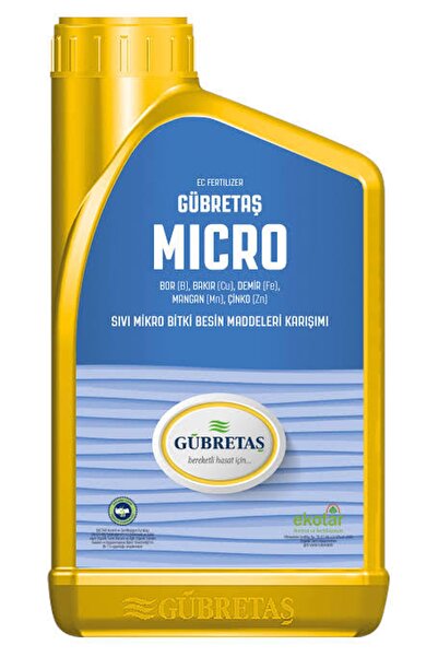 GÜBRETAŞ Mıcro Sıvı Mikro Bitki Besin Maddeleri Karışımı 1 Litre