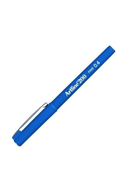 artline 200 Fineliner Yazı Ve Çizim Kalemi 0,4mm Mavi
