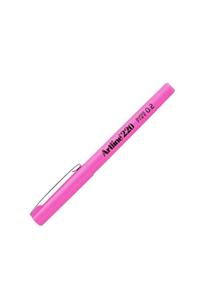 artline 220 Fineliner Ince Uçlu Yazı Ve Çizim Kalemi 0,2mm Pembe
