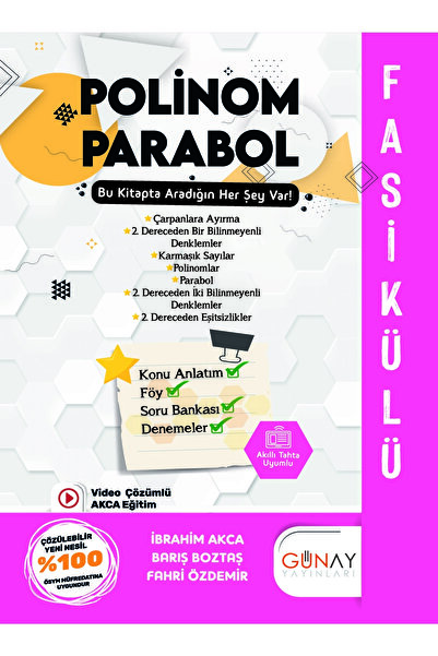 Günay Polinom Parabol Fasikül Yayınları