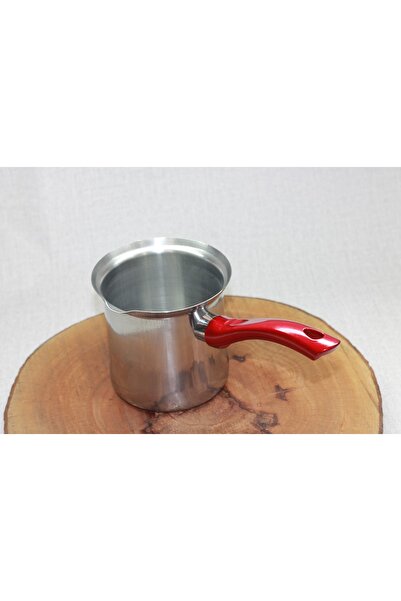 ÜZÜM ÇELİK Büyük Boy Çelik Cezve No.7, Dayanıklı ve Şık Kahve Cezvesi