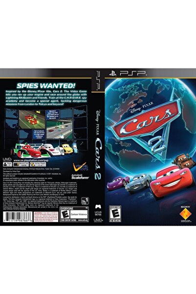 CARS Sony Psp Cars 2 Oyun 2.el