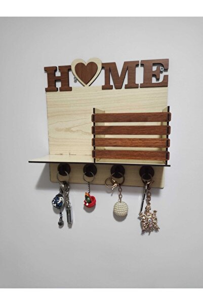 Notpa Ahşap Antre Anahtarlık