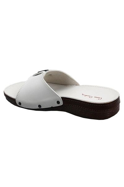 Pierre Cardin 6784 Κρεμ Ορθοπεδικές Ανατομικές Γυναικείες Παντόφλες