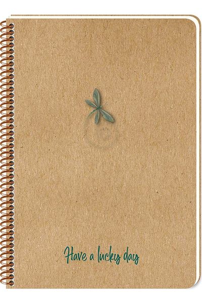 KESKİN COLOR Caiet A5 Lucky Dragonfly cu puncte 80 de coli
