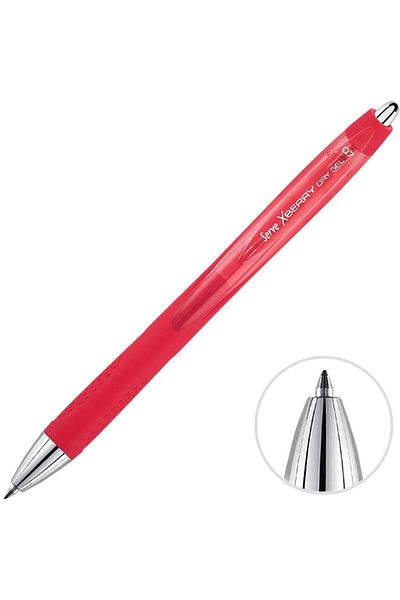 Serve Xberry Red 0.7 mm Gel Roller Pen