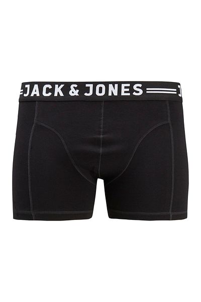 Jack & Jones Jack Jones Sense Trunks 3-pack Noos Pls Men's Black Boxers12147591-02