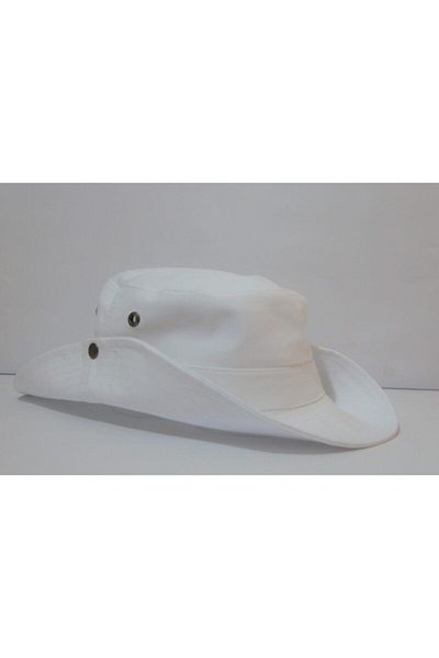 Saadetoğlu Şapka Yılmazel Καλοκαιρινό πτυσσόμενο καπέλο Safari Cowboy με τρύπες αερισμού