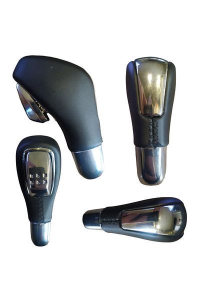 ZETOTO Megane 3 Automatic Gear Shift Knob Leather Covered Black8200574279