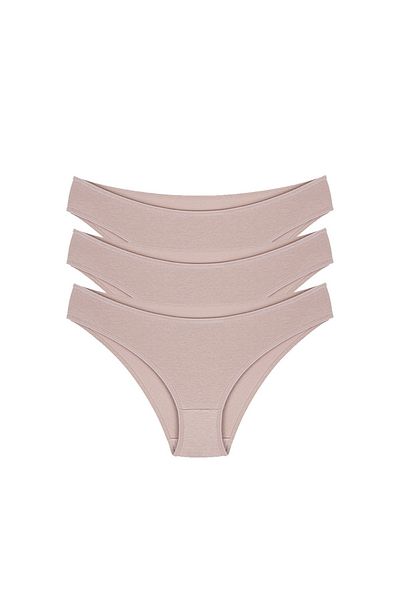 Doğan Chiloți bikini din nurcă din 3 piese pentru femei