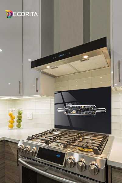 Decorita Cam Ocak Arkası Koruyucu | Kitchen Tools - Mutfak Gereçleri | 49,5cm...