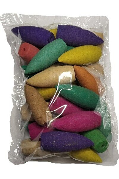 Ersa Hediyelik Geri Akış Konik Şelale Tütsü 30 Adet Büyük Boy Konik Tütsü