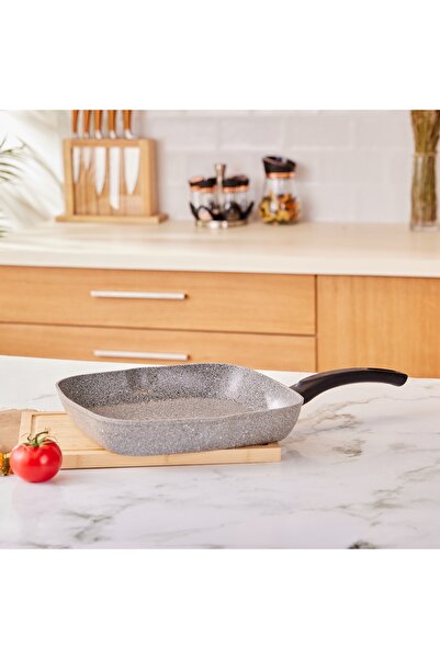 Emsan Durable Granit Kare Tava 28 Cm