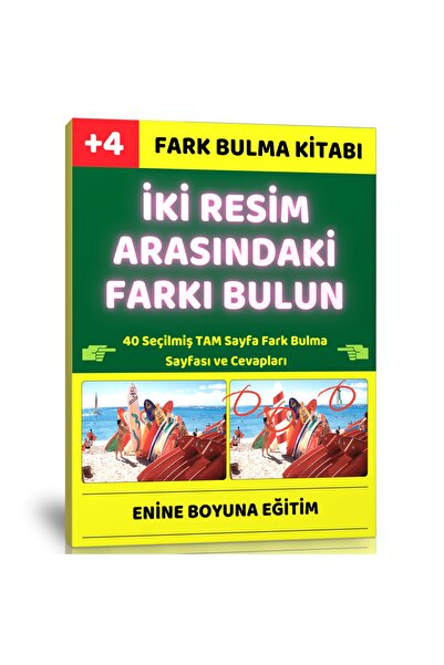 EBE Enine Boyuna Eğitim Tam Sayfa Fark Bulma Kitabı