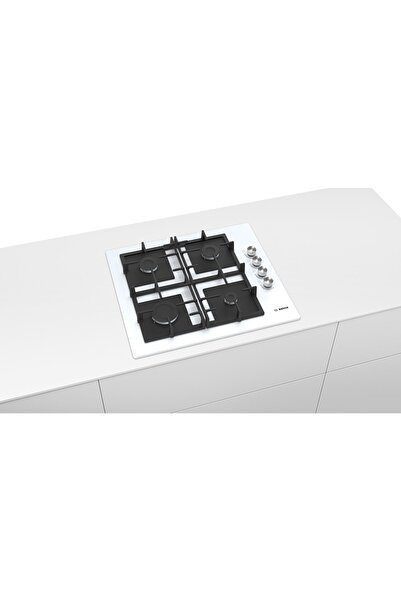 Bosch Pop6c2o92o Beyaz Ankastre Cam Ocak