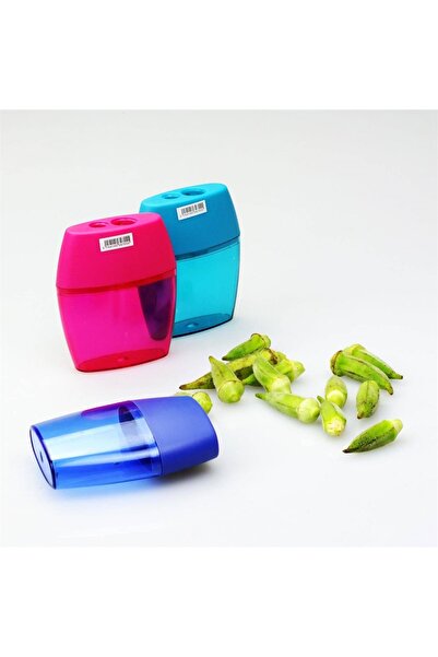 FırsatYeri Pratik Bamya Soyucu 2 Adet Mini Tasarım 2 Farklı Uç Hızlı Soyma Ap...