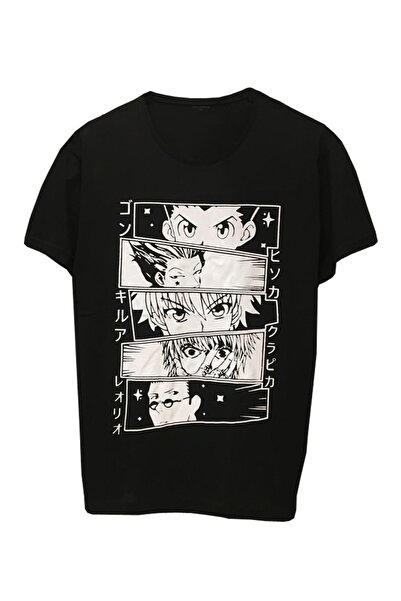 Olympus plus Unisex Oversize Anime Hunter X Hunter Printed T-Shirt