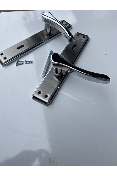 teknomer Efe Prinç Oda Kapı Kolu Nikel Saten