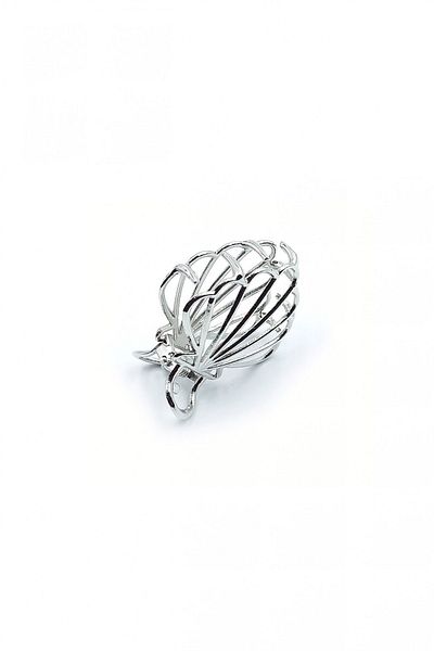 Artikel Silver Mussel Metal Latch Buckle, Hair Clip, Hair Accessory