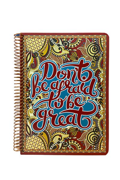 KESKİN COLOR Wallart 17X24 120 Sheets Unlined Spiral Notebook