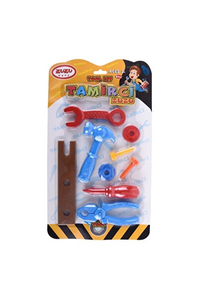 Zuzu Toys 9 Parça Tamirci Seti Kartela