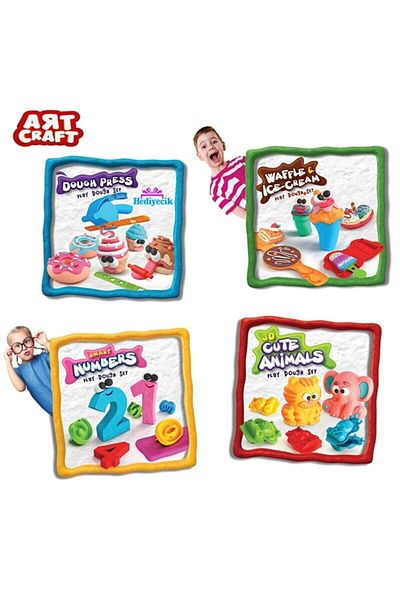 DEDE Art Craft - 35 Piece Play Dough Set - With Plenty of Accessories - Mega Set - 03617