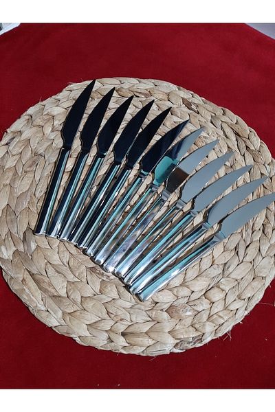 asc.home 12 Pieces 18.10 Steel Food Knife