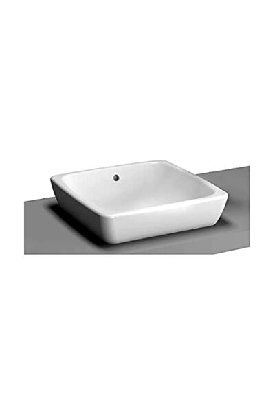 VitrA Metropole Tezgah Üstü Kare Çanak Lavabo 40 Cm - Beyaz - 5666b003-0012