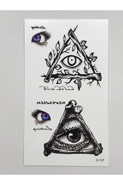 Mecit Tuhafiye Ranın Gözü Geçici Minimal Dövme