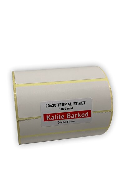 Kalite Barkod Etichetă termică 90x30