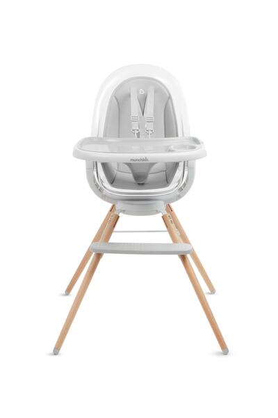 Munchkin 360° Dönen Mama Sandalyesi – Modern Tasarım, Kolay Montaj, Çıkarılabilir Tepsi