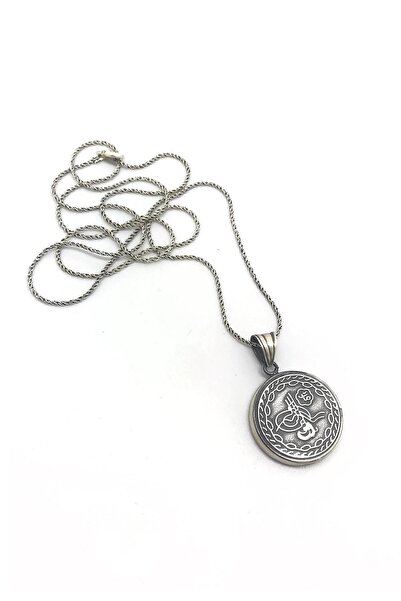 Erer Gümüş Gümüş  Dualı  Kolye