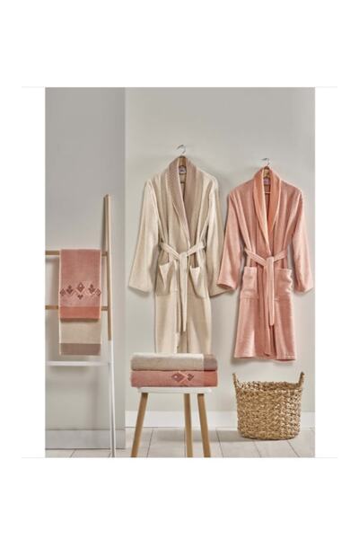 Taç Craft Bathrobe Set 6 Piece