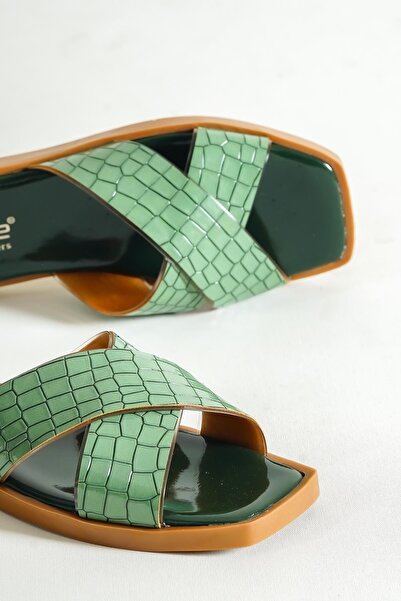 Capone Outfitters Pantofle Capone Cross Transparent strap