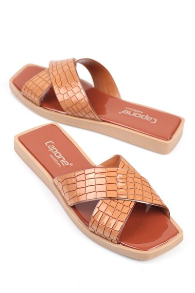 Capone Outfitters Παντόφλες Capone Cross διαφανές λουράκι