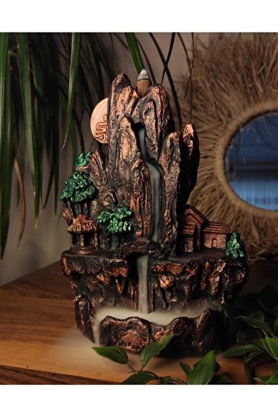 Genel Markalar Dağ Tasarım Geri Akış Tütsülüğü Dekoratif