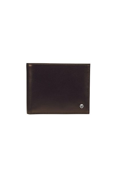 Scrikss ' Dr 3106-2 Genuine Soft Leather Classic Wallet Brown