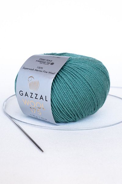 Gazzal Wool 175 Super Wash 100% Merino Μάλλινο Πλεκτό Χέρι Κλωστή Πρώτης Κατηγορίας, 50 gr (319)